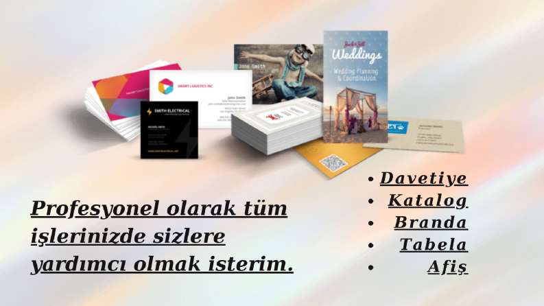 Katalog, Broşür, Afiş
