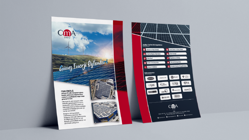 CMA Enerji | Broşür Tasarımı