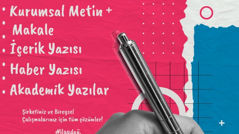 metin yazarıyım