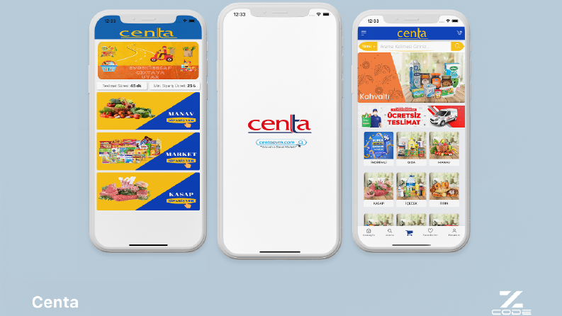 Centa | Webview | Android & iOS