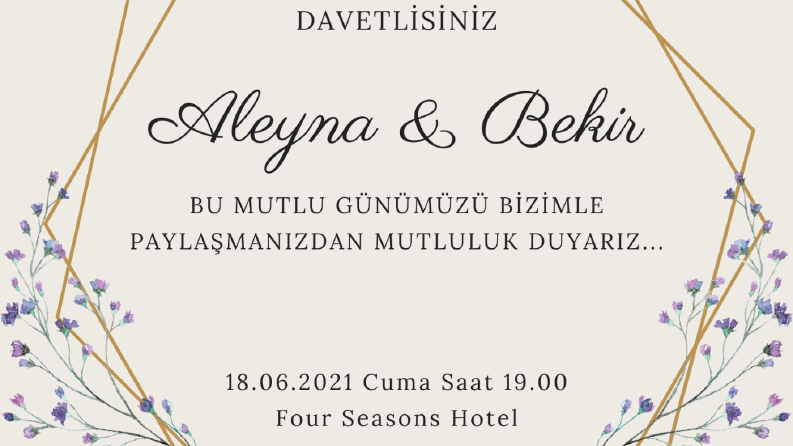 Davetiye Tasarımları