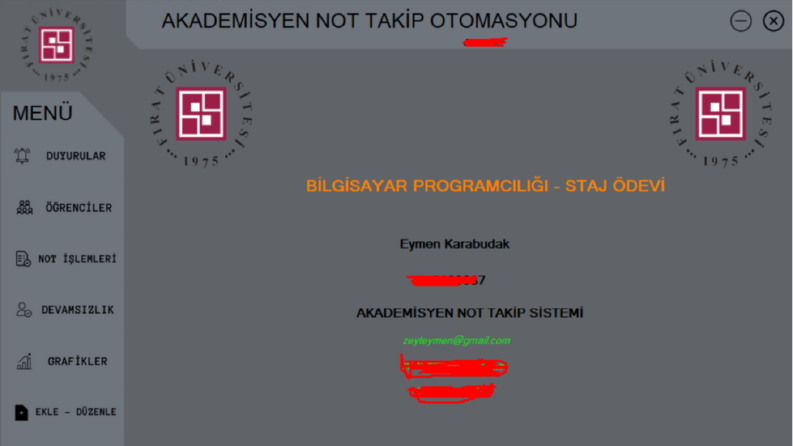 AKADEMİSYENLER İÇİN OTOMASYON