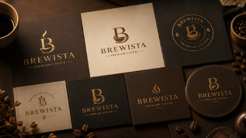Brewista - Premium Kahve Markası Logo Tasarımları
