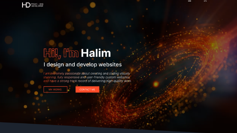 Kişisel Web Sitesi Tasarımı