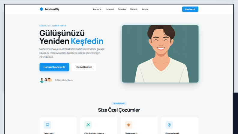 Diş Polikinliği Teması