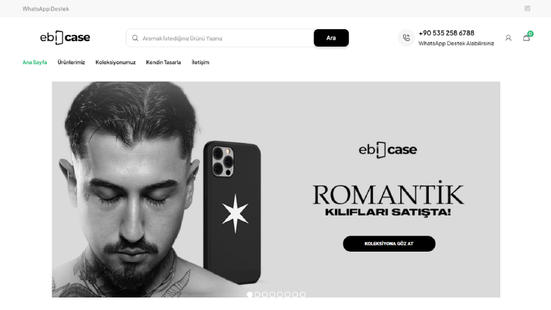 Ebicase.com Lisanslı Kılıf Satış Sitesi