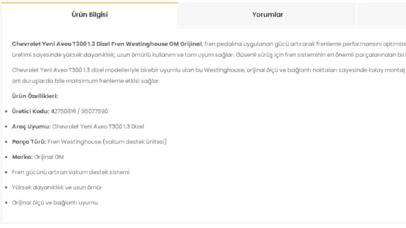 E-ticaret siteniz için seo uyumlu ürün girerim