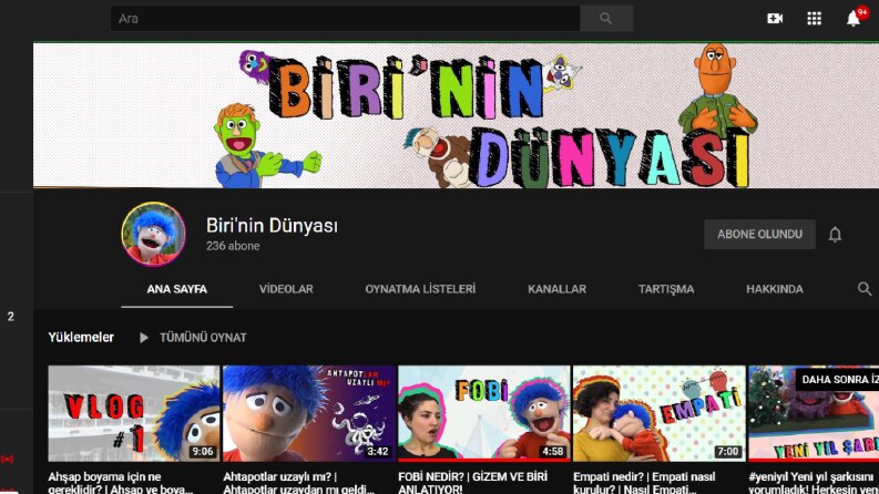 BİRİ'NİN DÜNYASI - YOUTUBE SENARYO