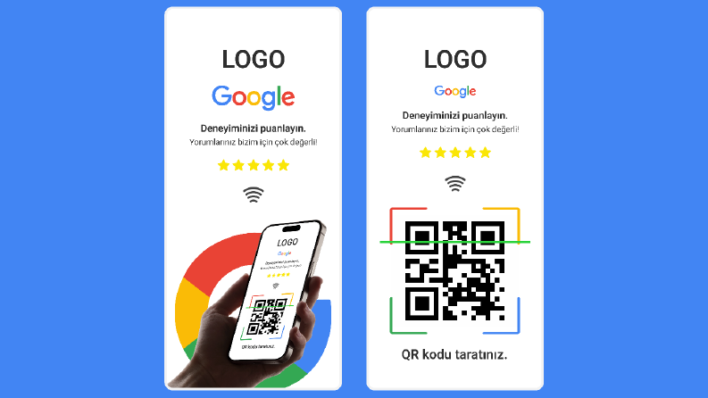 Google Değerlendirme Kartı
