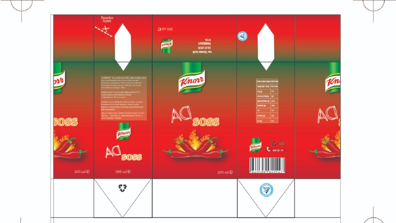 Knorr-Ambalaj tasarımı