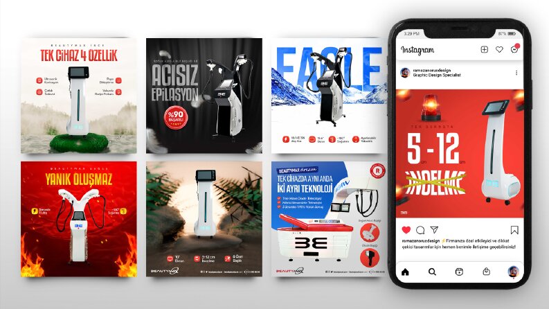 Beautymax Sosyal Medya Tasarımları