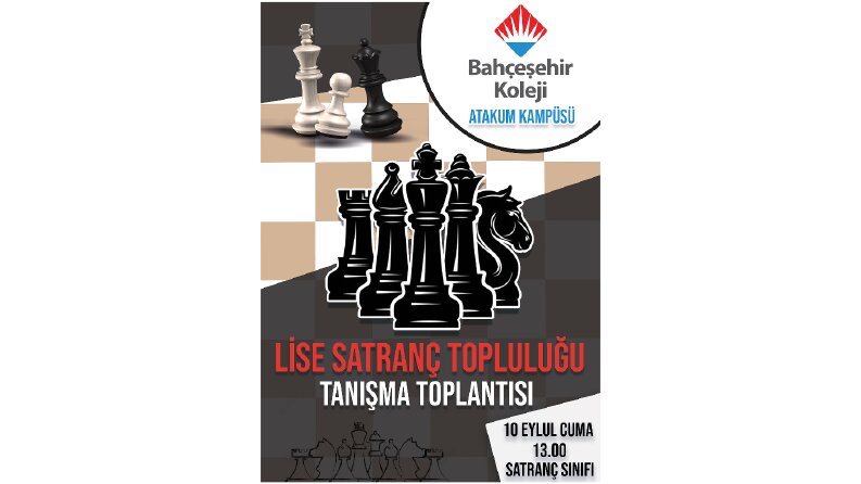 Satranç Topluluğu Buluşma Toplantısı