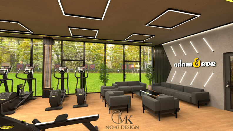 FITNESS SALONU TASARIM 