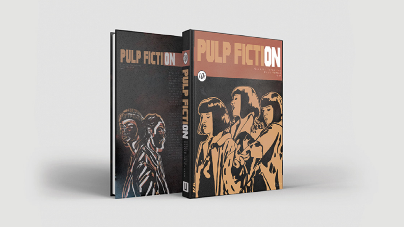 Pulp Fiction Kitap Kapağı Tasarımı