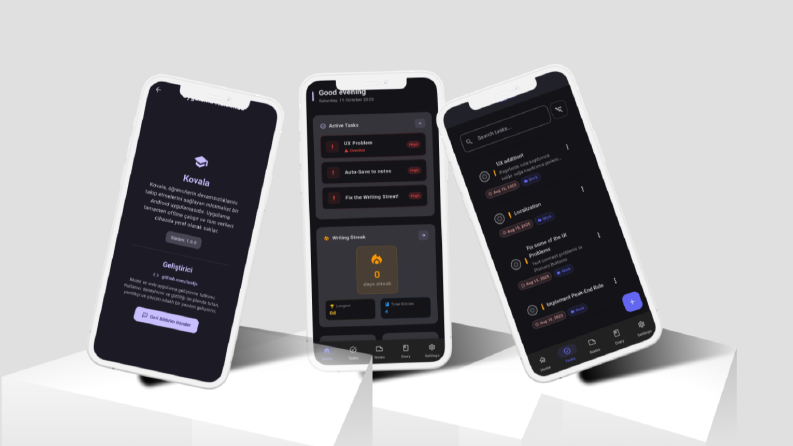 Öğrenciler veya Ekipler için Özel Takip Uygulaması (Flutter)