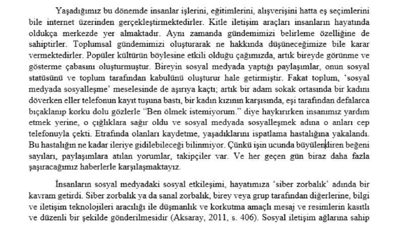 İntihal yapmadan hazırlanmış makale