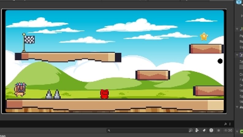 Unity 2D Parkur Oyunu