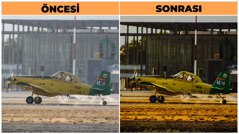 Havacılık Fotoğraf Düzenleme