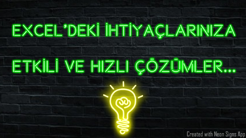 Çözümler