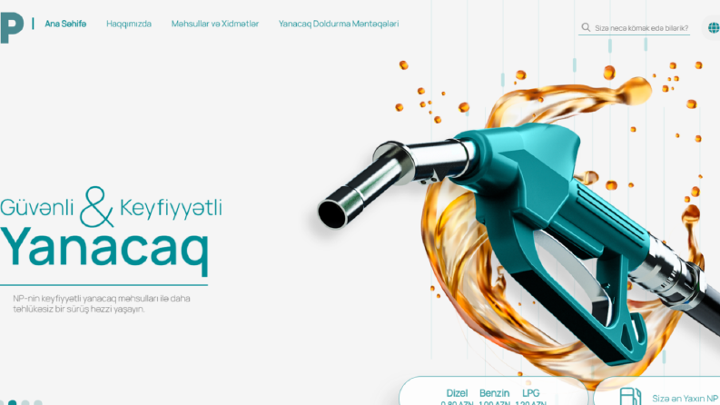 NPPetrol Website Geliştirme