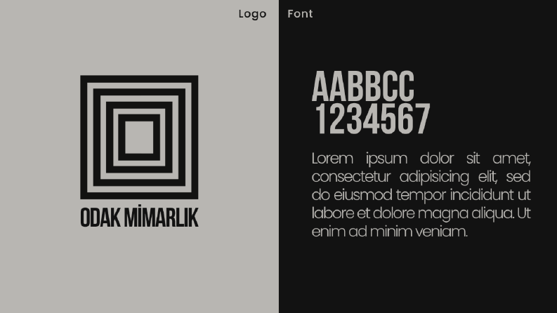 Odağı ve Netliği Anlatan Mimarlık Logosu