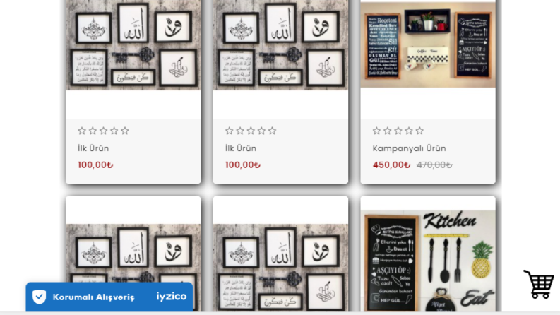 Responsive E Ticaret Sitesi