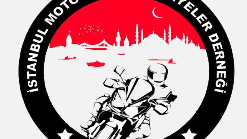 Motorsikletli kuryeler dernek logosu