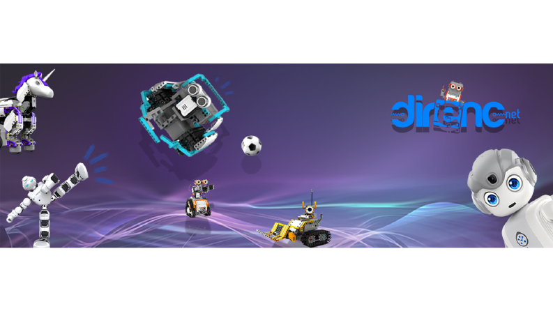 Robot konsept banner