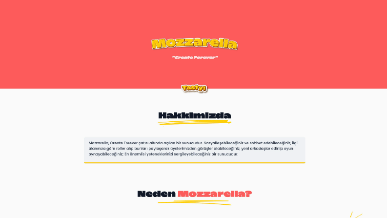 Mozzarella Website