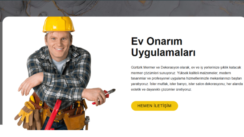 MERMER SEKTÖRÜ WEB TASARIM