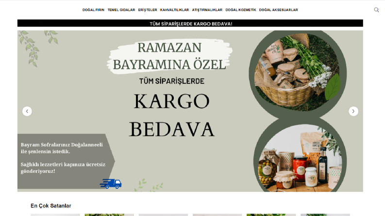 Ticimax ile Hazıradığım E-Ticaret Sitesi