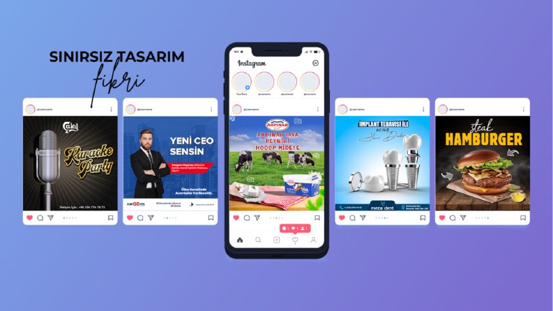 Sosyal medya post tasarımı