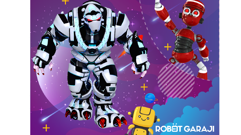 Robot Garajı / Maltepe Park Avm /Afiş Tasarımı