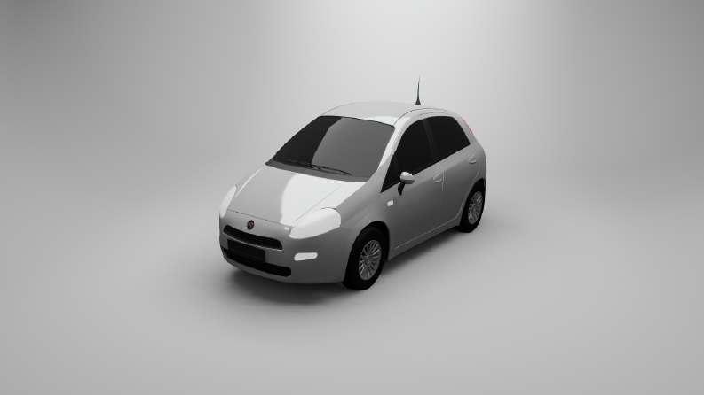 Stilize Edilmiş Fiat Punto Tasarımı