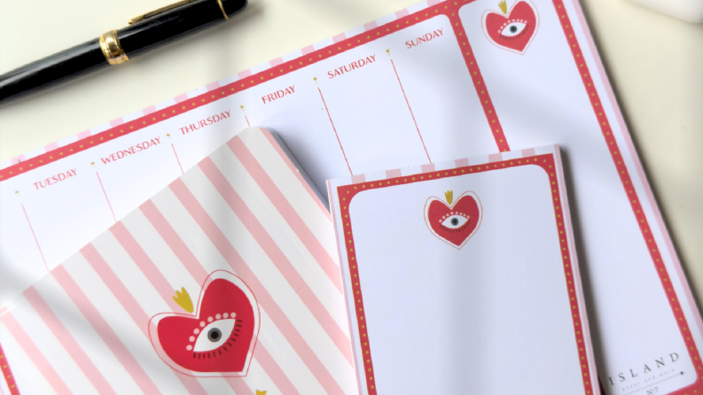 Defter-Haftalık Planlayıcı-Notpad İllüstrasyonu