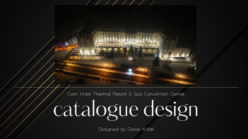 ÇAM HOTEL KATALOG TASARIMI