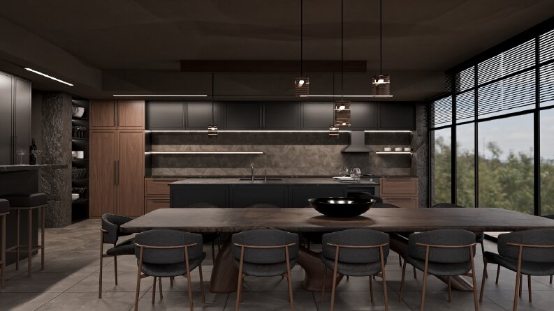 Mimari İç Mekân 3D Modelleme ve Fotorealistik Render