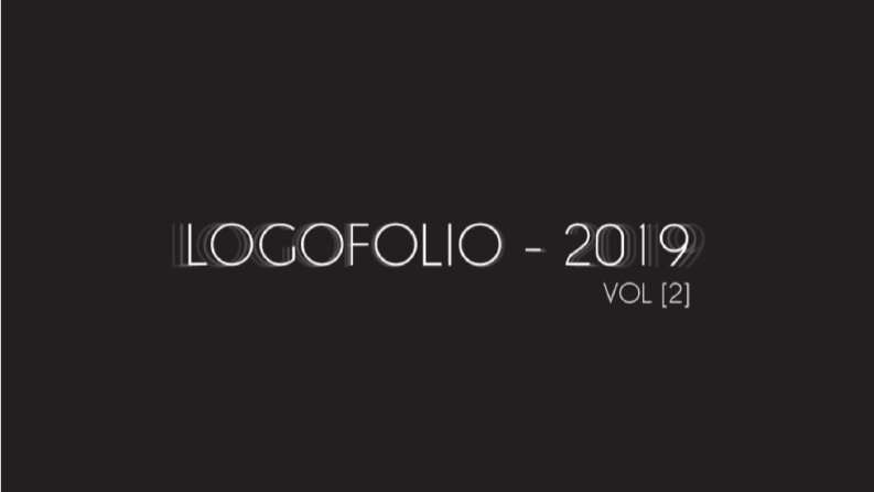 Logofolio Vol2 - 2019 Konsept Logo Tasarım