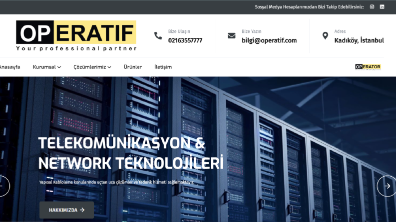 IT Şirketi - Dinamik Yapıda Web Uygulaması