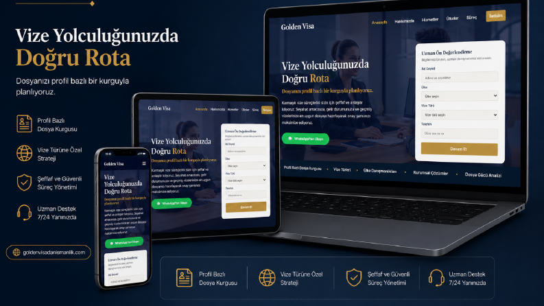 Vize Danışmanlık Web Sitesi