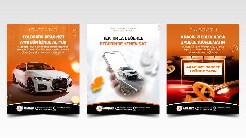 SoldCars - Sosyal Medya Çalışması