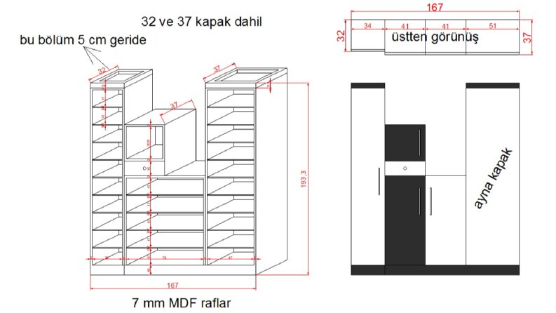 Temel Özel Tasarım Ayakkabılık