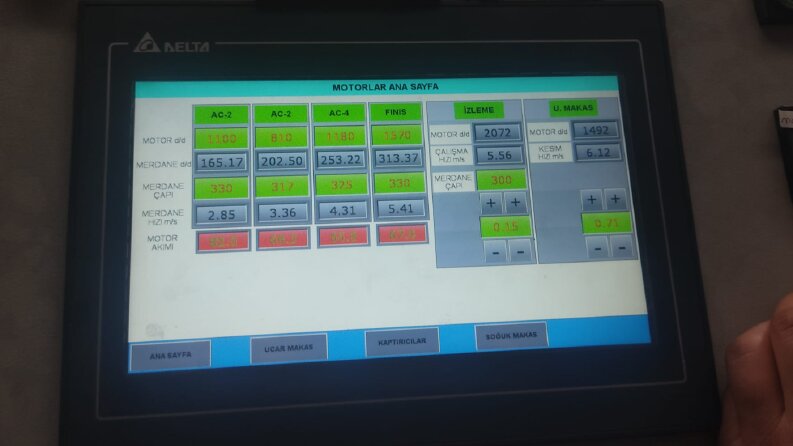 PLC - HMI - ELEKTRİK PROJELENDİRME - AC SÜRÜCÜ