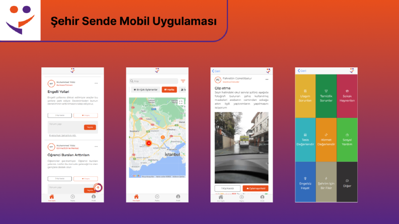 Şehir Sende - Sosyal Girişim Uygulaması
