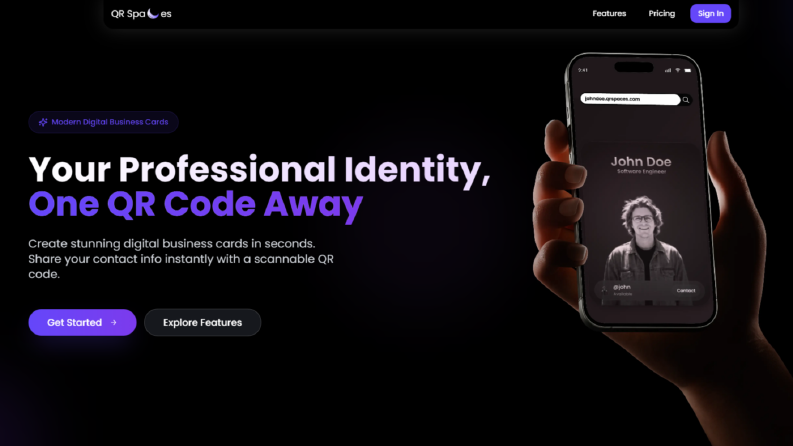 QR Spaces – Dijital Kimlik SaaS Platformu