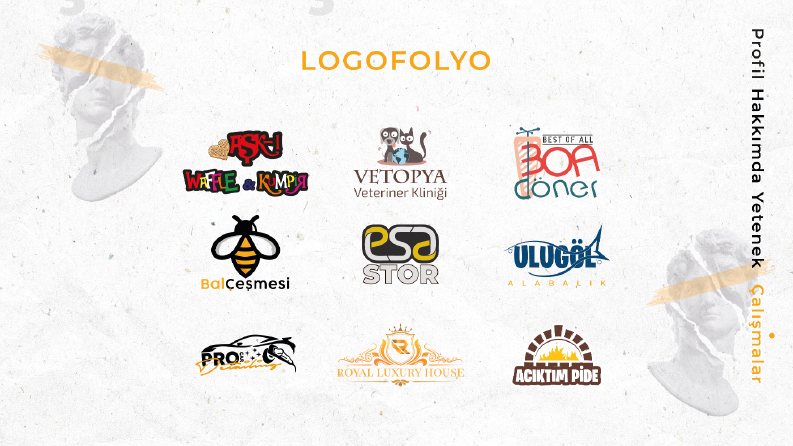 Logofolyo Örnek Çalışmalarım