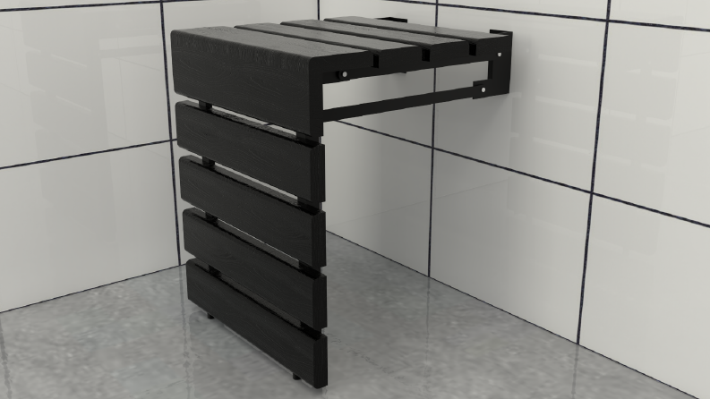 Banyo Sandaylesi Yüksek Çözünürlüklü Render