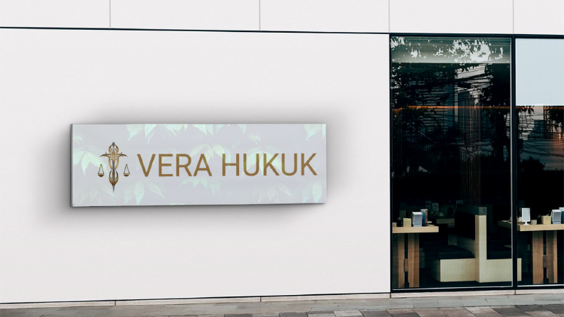 VERA HUKUK KONSEPT LOGO TASARIMI