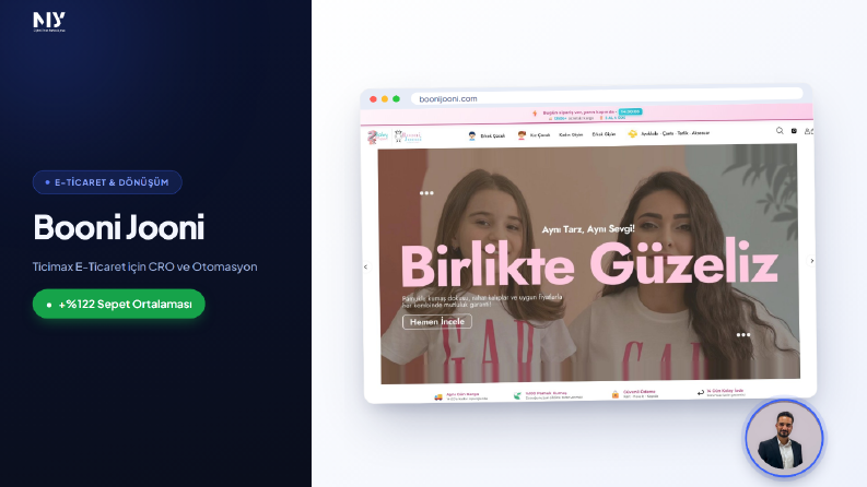 Booni Jooni: Ticimax E-ticaret CRO ve Teknik Onarım