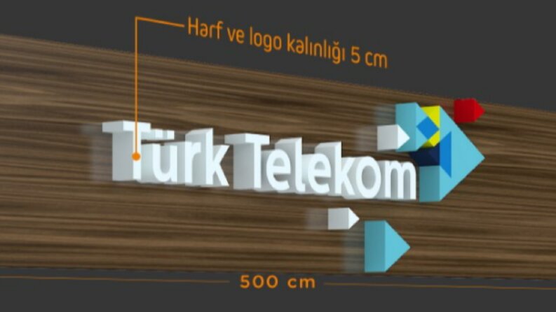 işletmeniz için 3d tabela, totem ve cephe tasarlayabilirim